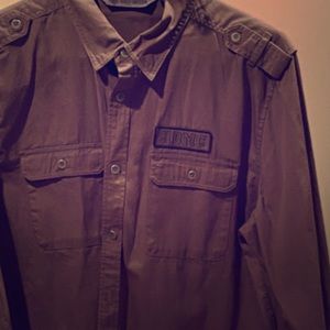 Harley Davidson Black Label Military Shirt